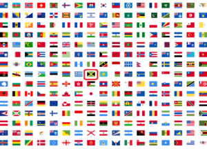 bandera de Jamaica no tiene rojo, azul ni blanco