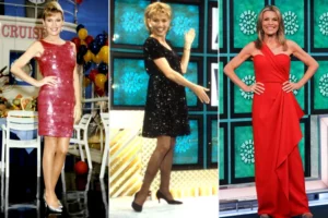 Vanna White atuendos Wheel of Fortune