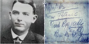 Jeremiah Burke mensaje titanic