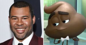 Jordan Peele voz de emoji de caca