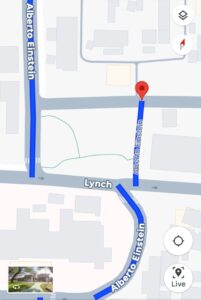 calle Alberto Einstein Buenos Aires