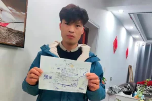 chino secuestrado encuentra familia biologica con mapa de su pueblo dibujado de memoria