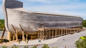 Ark Encounter Kentucky seguro por lluvia