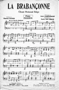 La Brabançonne himno nacional de belgica