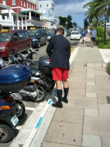 bermudas formales en Bermuda