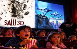 cumpleaños infantil error Megamind saw 3d