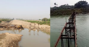 robo de puente en Bihar India