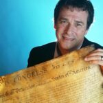 Michael Sparks copia oficial Declaración de Independencia