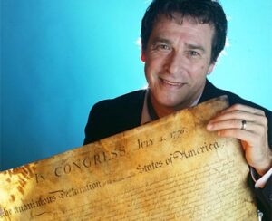Michael Sparks copia oficial Declaración de Independencia